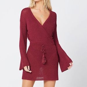 L*Space Topanga Sweater Knit Cover-Up Dress